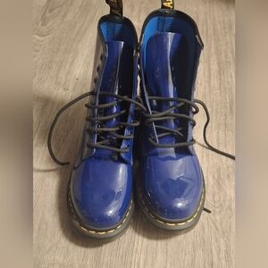 Blue Dr. Martens 1460 Size 8
